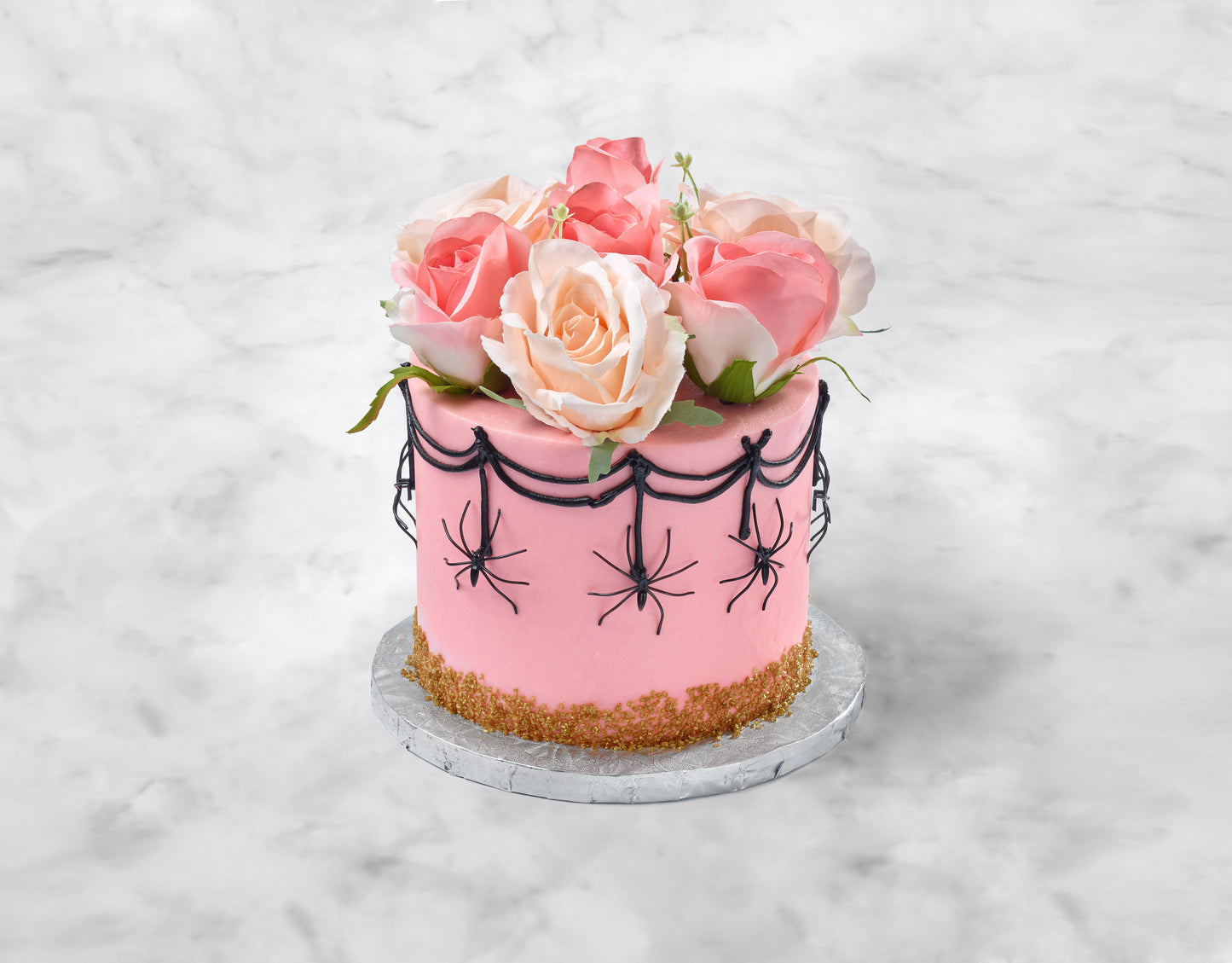 Elegant Spider Cake