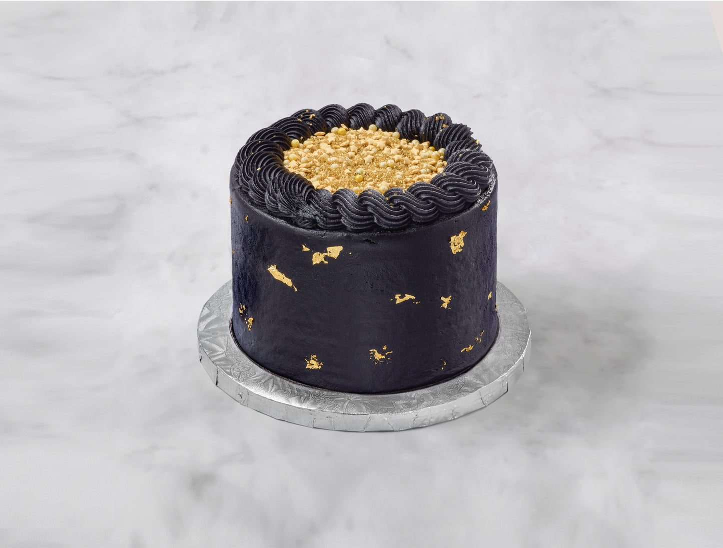New Years Gold Cake