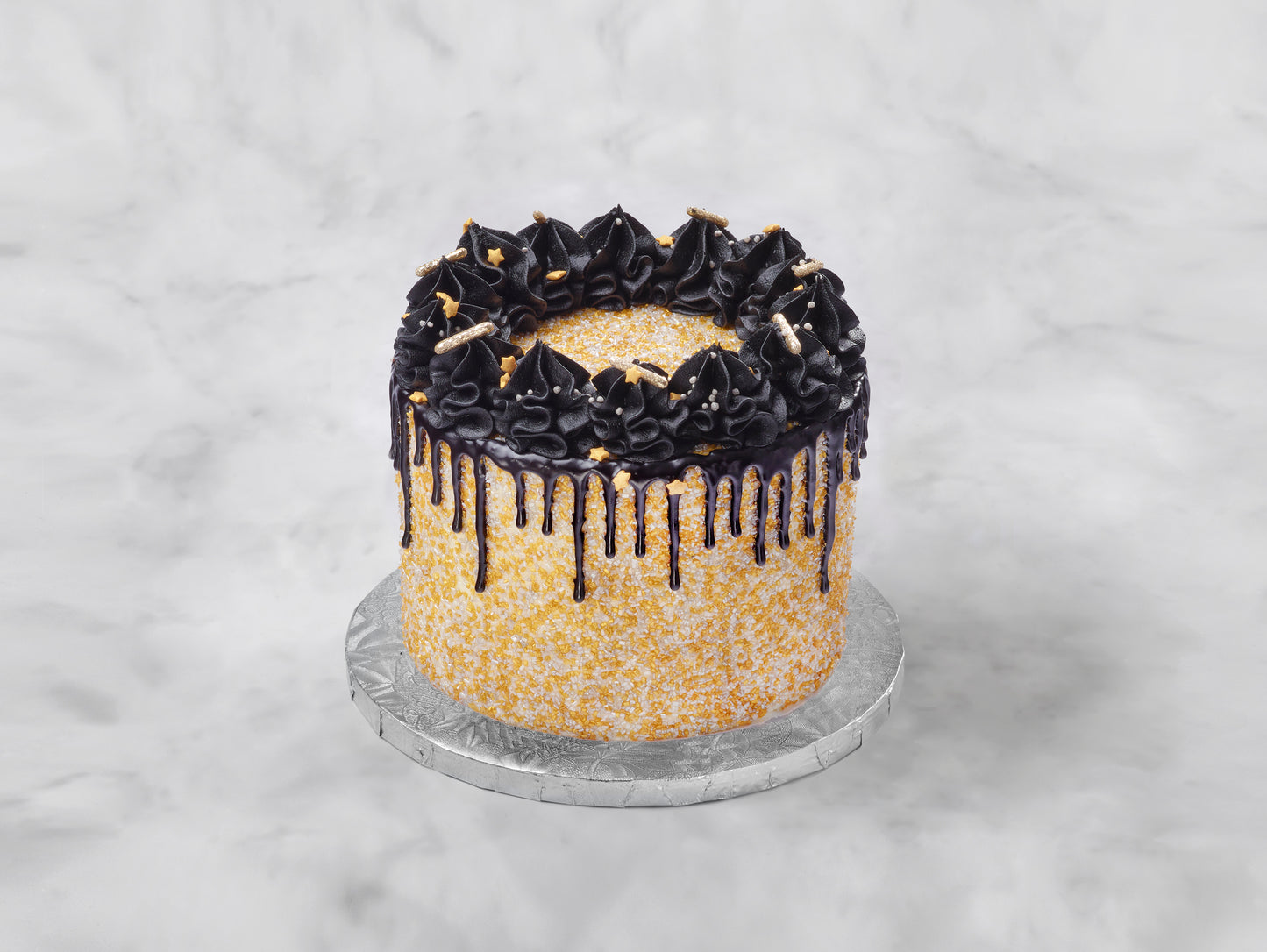 New Years Sprinkle Cake