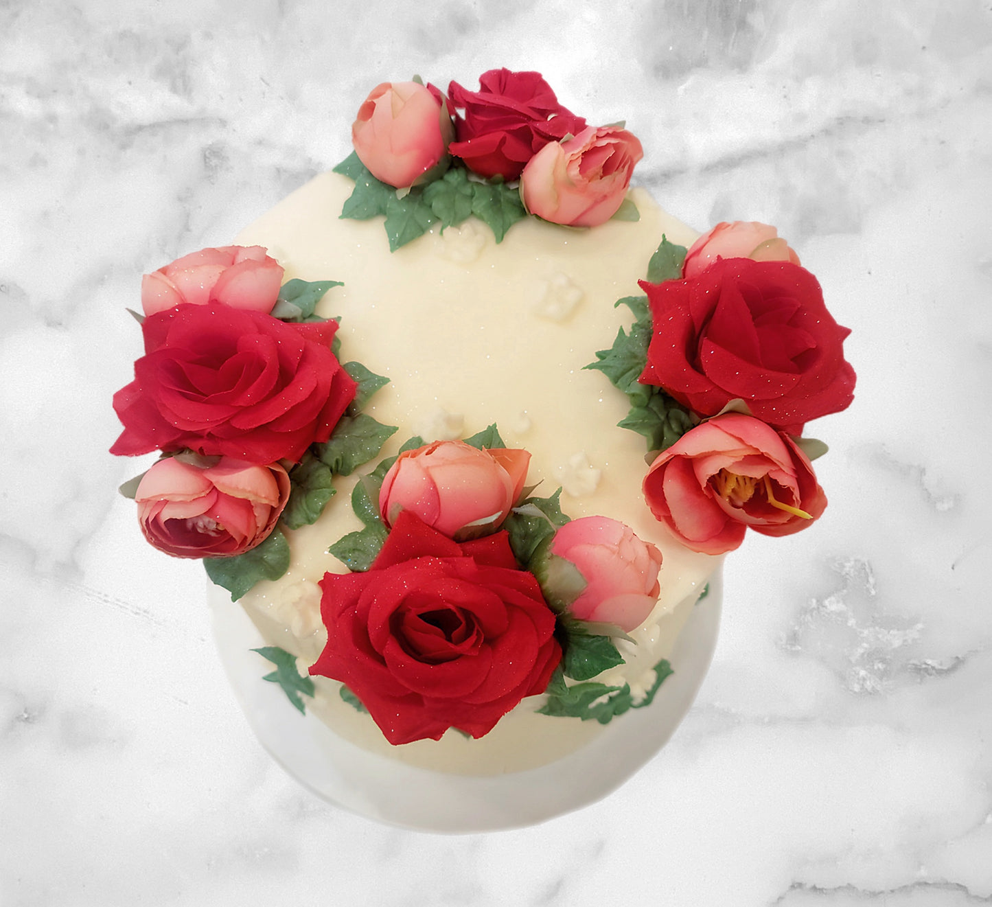 Love & Roses cake