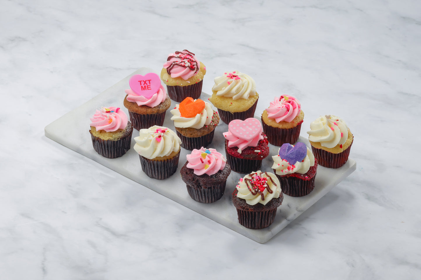 valentine's 12 cupcake box