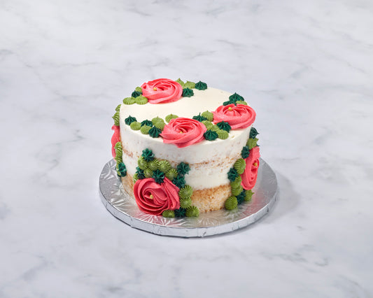 Boho Semi-Naked Cake