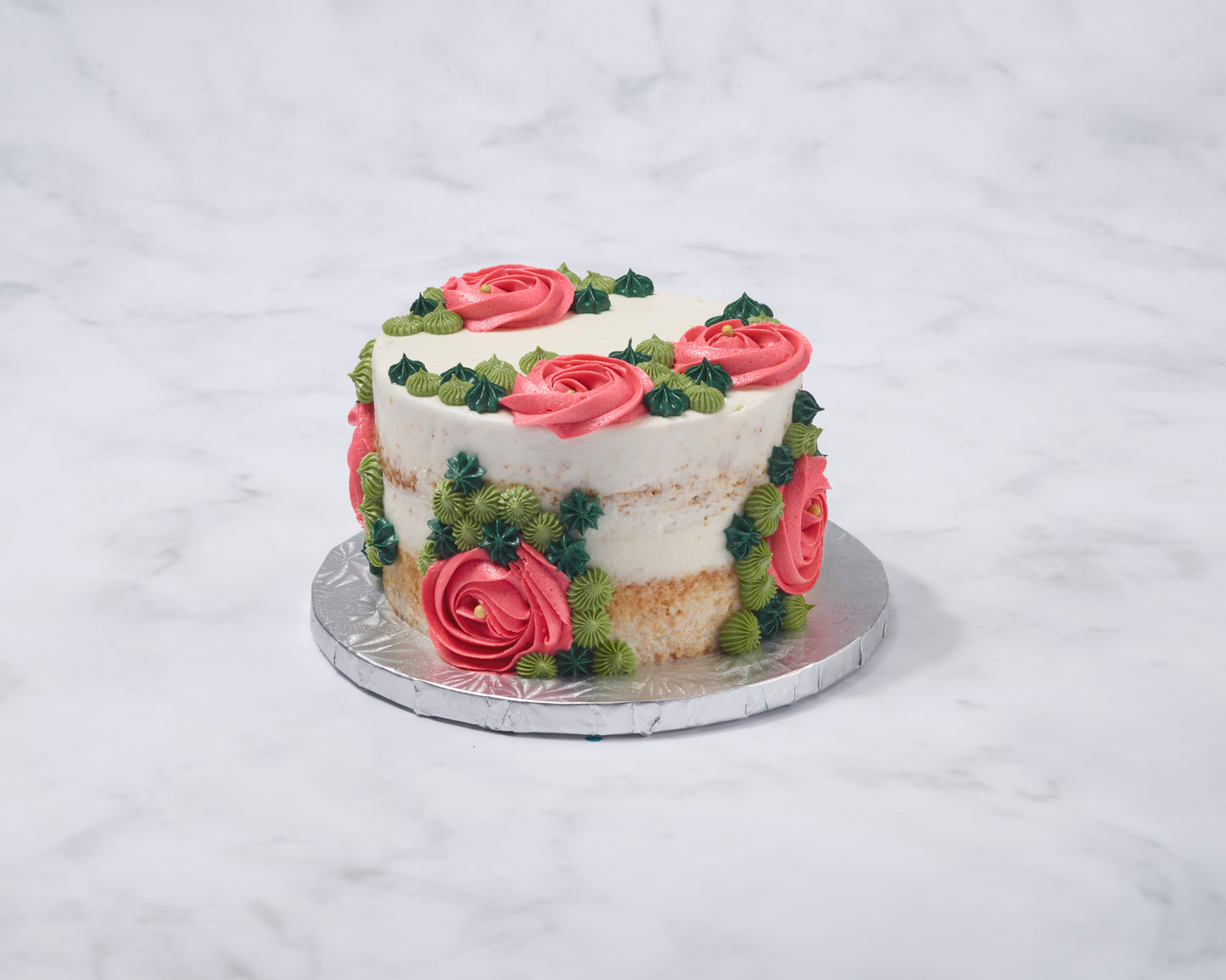 Boho Semi-Naked Cake