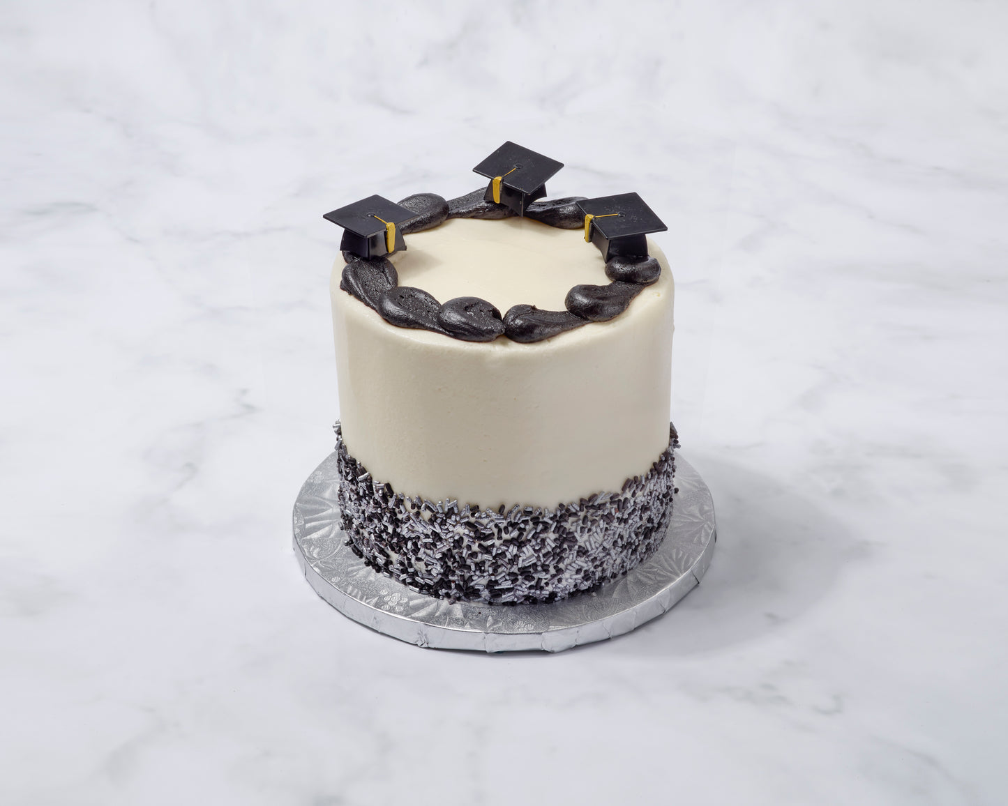 Grad 3 Mini Grad Cap Cake