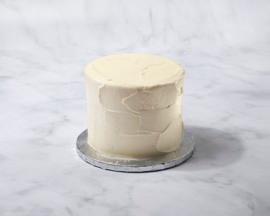 rustic striped textured cake