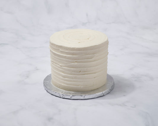 horizontal striped textured cake