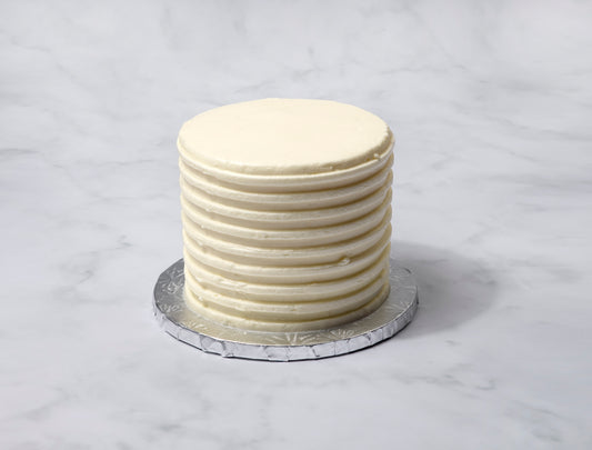 thin striped textured cake