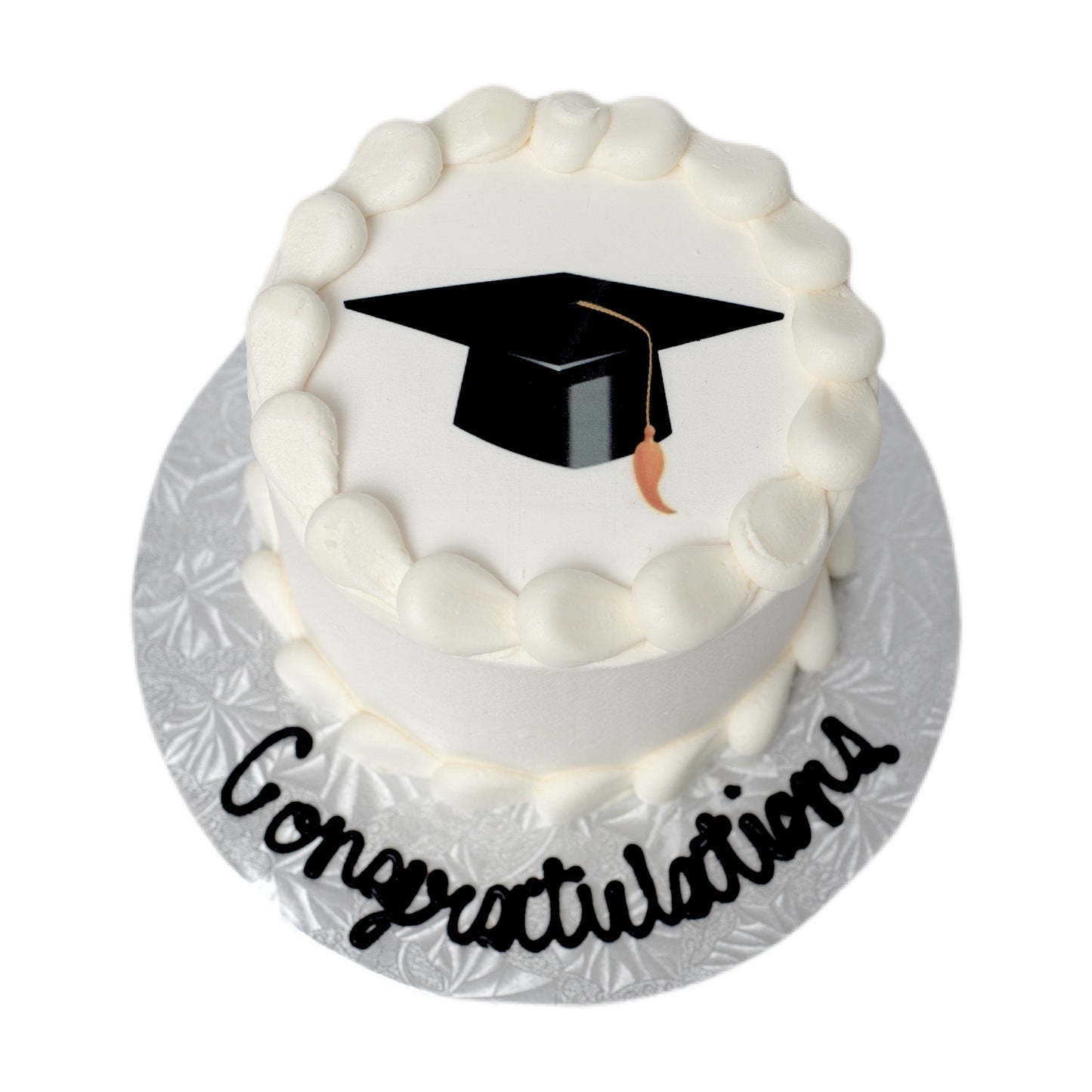 Graduation Cap Sugar Sheet Cake