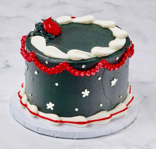 Vintage Christmas cake