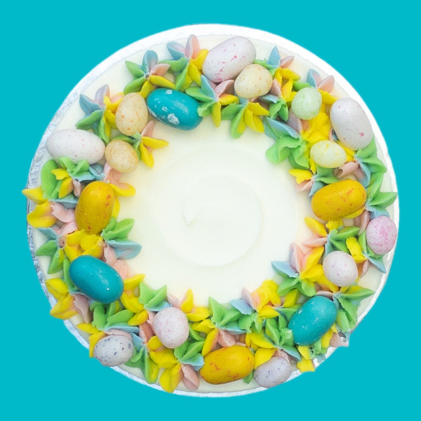 Easter wreath cake