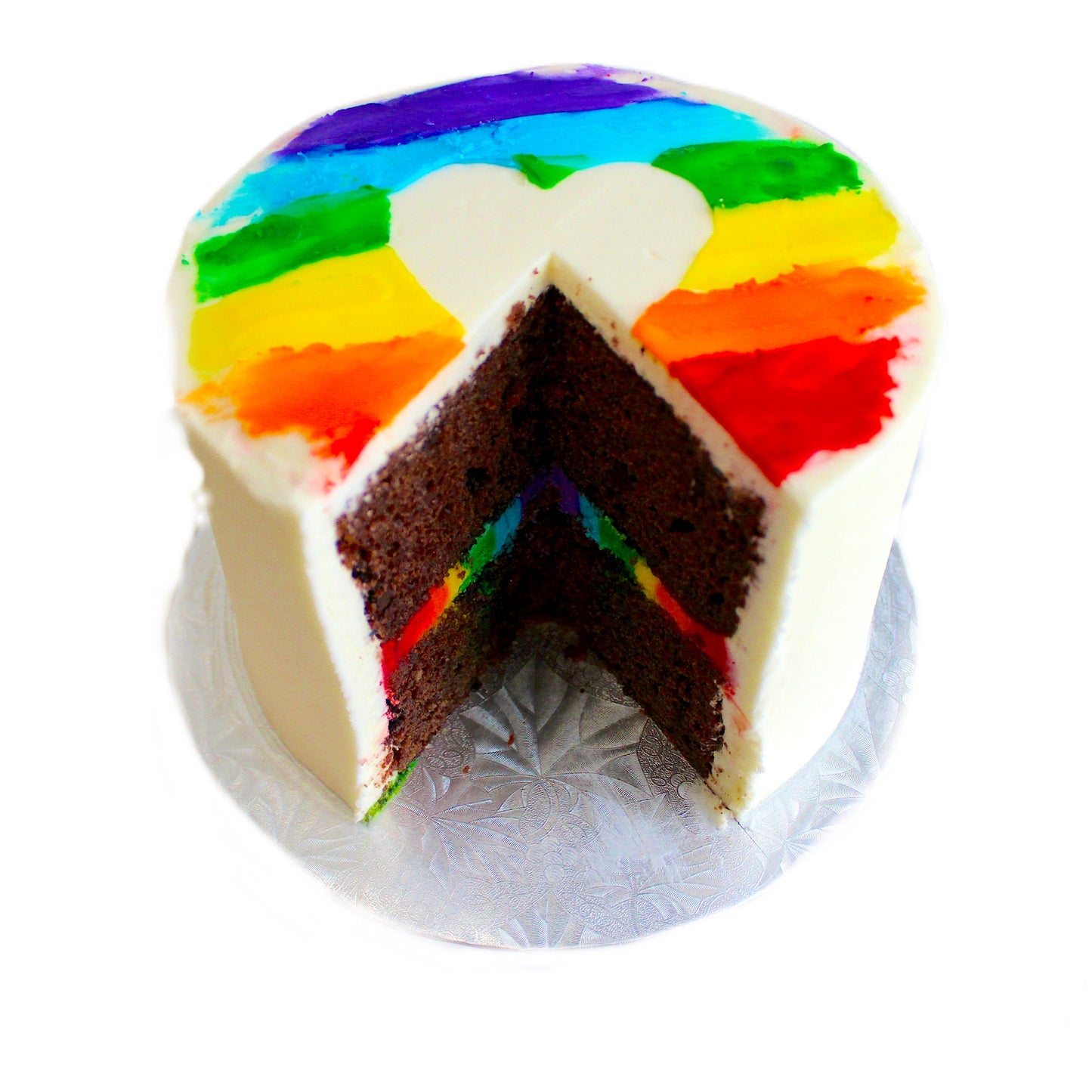 Surrounded by love cake